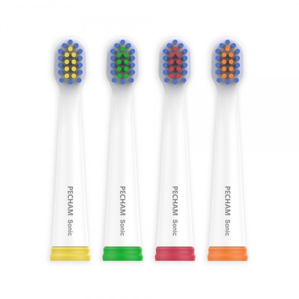 Насадки для электрической зубной щетки Pecham Kids белые