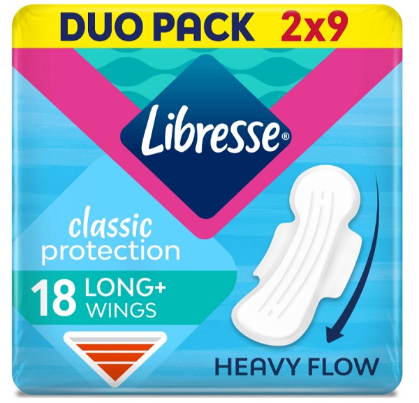 Прокладки гигиенические Libresse Classic Protection Long super 18 шт.