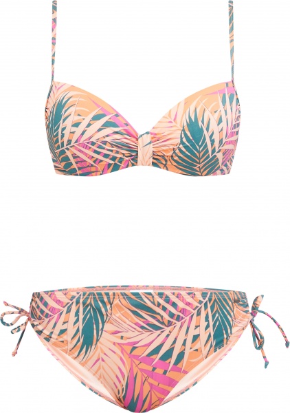 Купальник Firefly FLR1_22 Miri W 417554-249 р.42C красный с зеленым