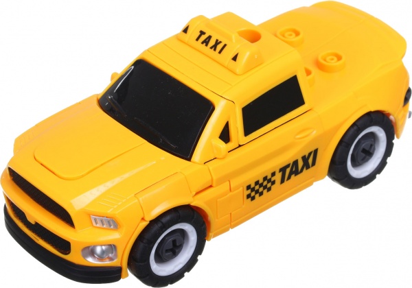 Игрушка Mecha Toys Трансформер такси-робот OTB0583058