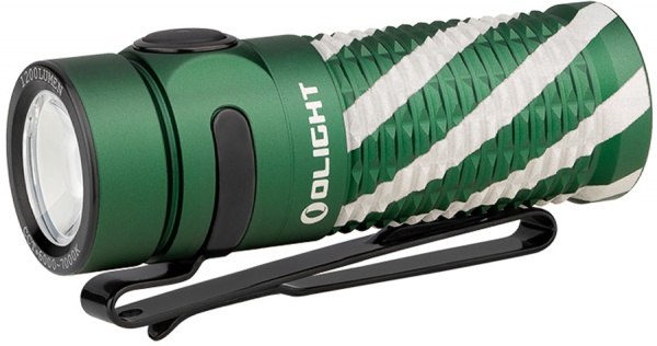 Фонарик Olight Baton 3, ц:christmas green брелок зеленый