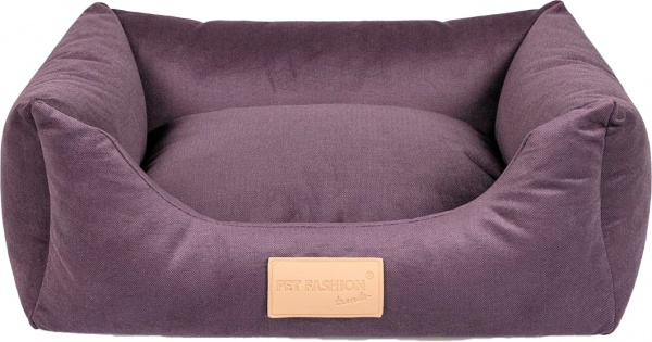 Лежак Pet Fashion MOLLY № 1 52 x 40 x 17 фіолетовий