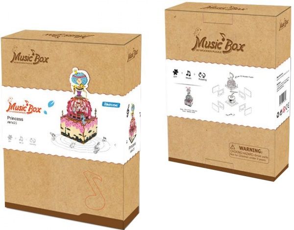 Музыкальная шкатулка Robotime Принцесса AM304