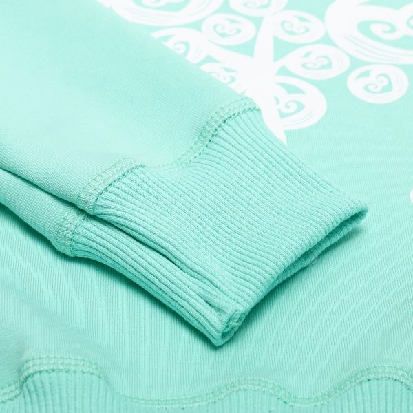 Свитшот Маленькие люди 5 р.116 мятный 