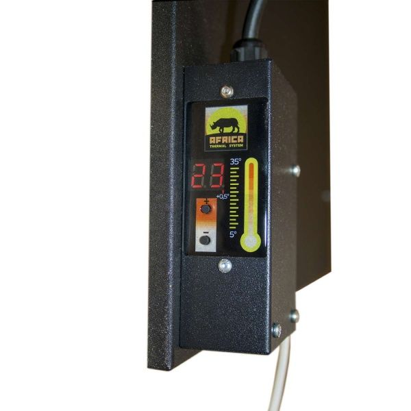 Обогреватель керамический AFRICA T1300 бежевый с терморегулятором и эко-конвекцией 1300 Вт.