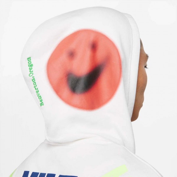 Джемпер Nike M NSW PO FT HOODIE WTOUR DA0931-100 р. 2XL белый