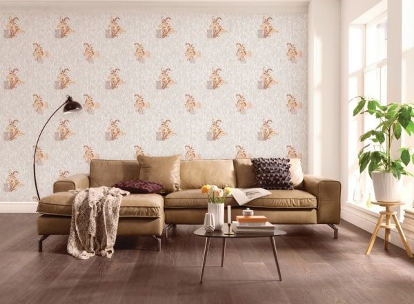 Обои бумажные Славянские обои COLORIT Азарт 8173-03 0,53x10,05 м 