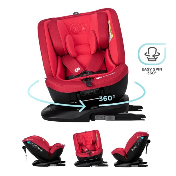 Автокресло Kinderkraft Xpedition Red красный