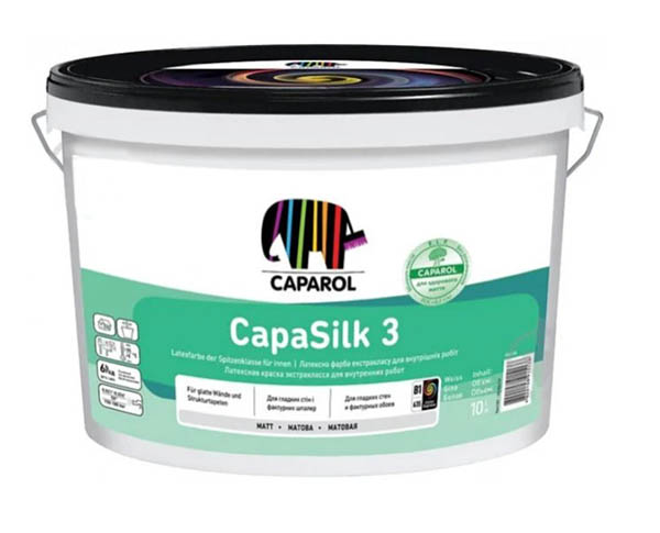 Фарба латексна Caparol CapaSilk 3 E.L.F. B1 білий 10л 