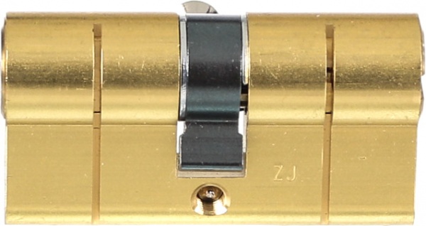 Циліндр Abus D6PS 30x30 ключ-ключ 60 мм матова латунь