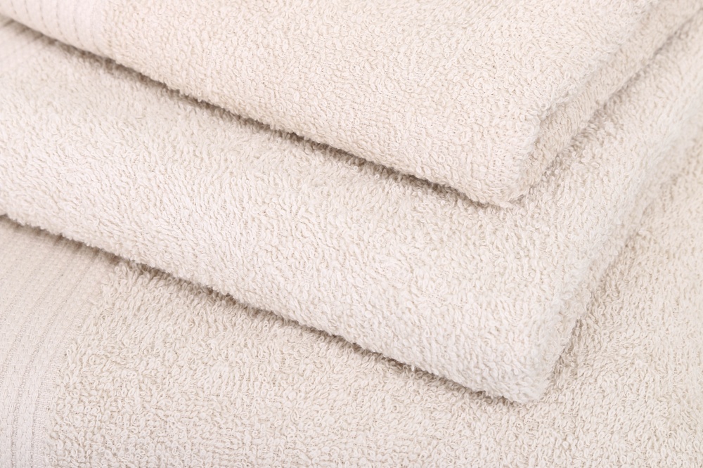 Рушник махровий ОЕ New 33x70 см світло-бежевий UP! (Underprice)