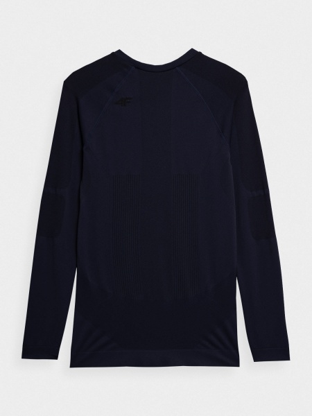 Футболка з довгим рукавом 4F SEAMLESS UNDERWEAR M103 4FAW23USEAM103-31S р.S-M синій