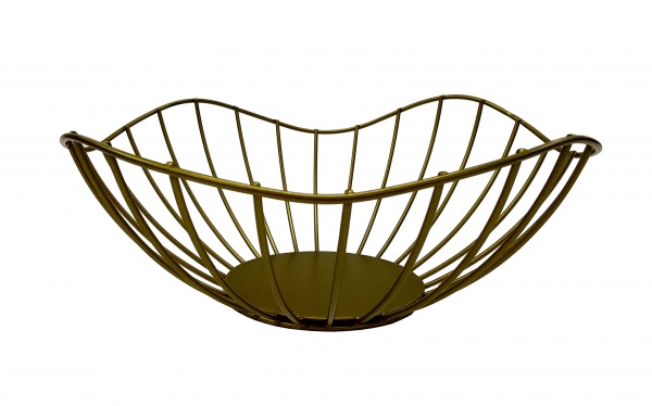 Кошик Барселона d-260x100 мм золото Альтерн 