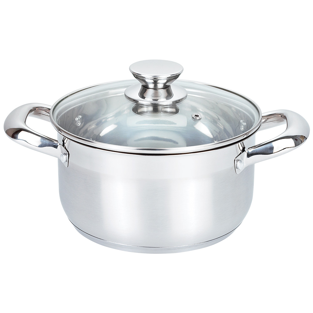 Кастрюля с крышкой Gusto Force 2,6 л GT-1107-18