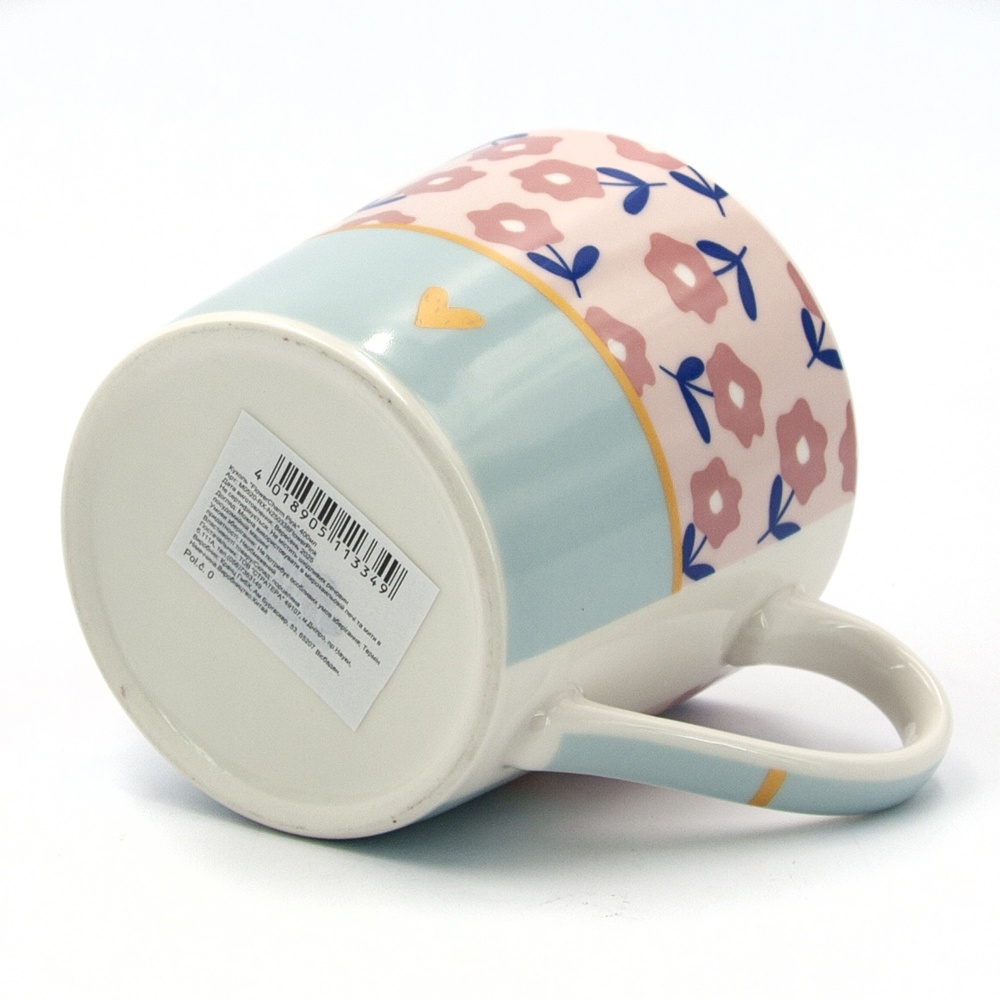 Чашка Milika FlowerCharm Pink 400 мл M0520-RX-N250338