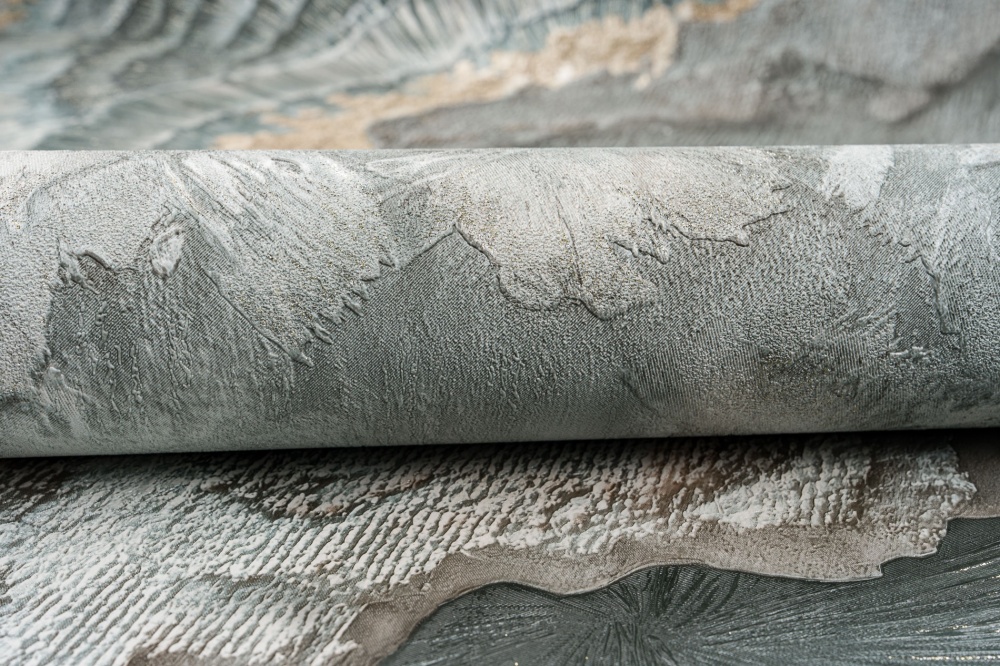 Обои виниловые на флизелиновой основе Славянские обои Le Grand platinum Изумруд 2 8797-04 1,06x10,05 м