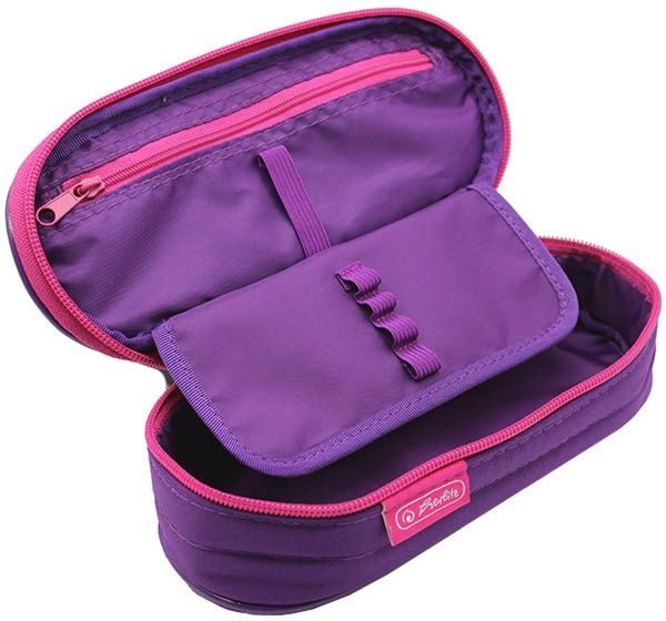 Пенал шкільний Case Flap Unicorn 50026289 Herlitz рожевий