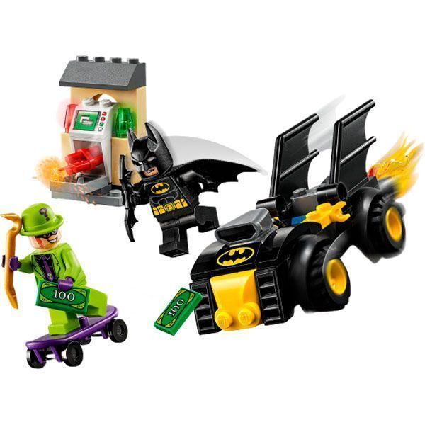 Конструктор Lego DC Comics Super Heroes Бетмен проти пограбування Загадочника 76137