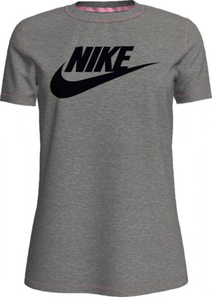 Футболка Nike W NSW TEE ESSNTL ICON FUTUR BV6169-063 XS темно-сірий