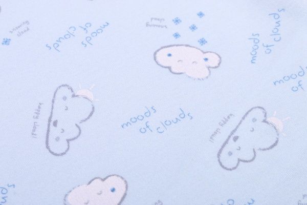 Боді для хлопчика Bembi БД58а р.62 блакитний із малюнком 