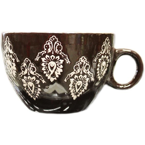 Чашка керамическая Дамаско в ассортименте 460 мл