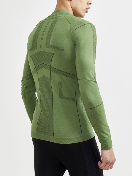 Футболка с длинным рукавом Craft ACTIVE INTENSITY CN LS M 1907933-600664 р.XL зеленый