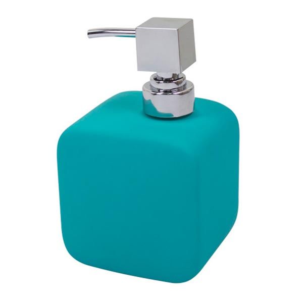 Дозатор для жидкого мыла Trento Cubo голубой