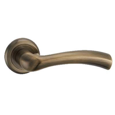 Ручка на розетці Solo А-2003 АВ стара бронза