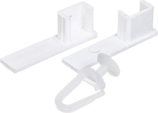 Карниз Талсистем 801047 з одним молдингом подвійний укомплектований 300 см білий 