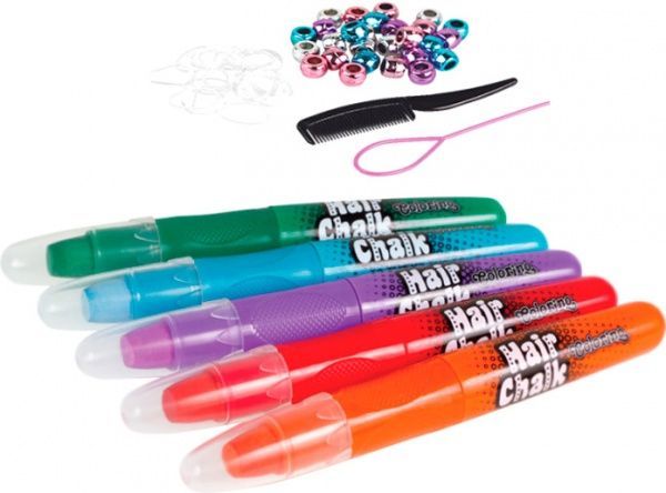 Дитяча фарба-крейда для волосся 37015PTR Colorino 