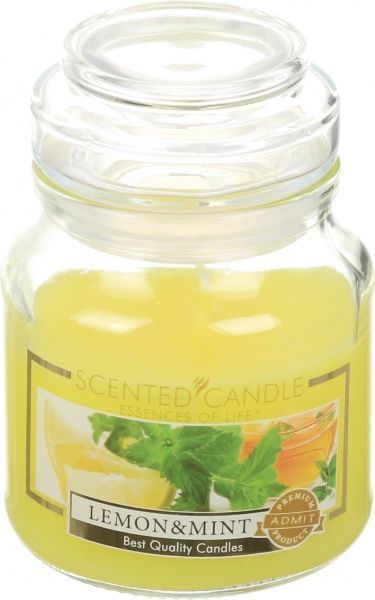 Свеча в банке лимон-мята ТО 205