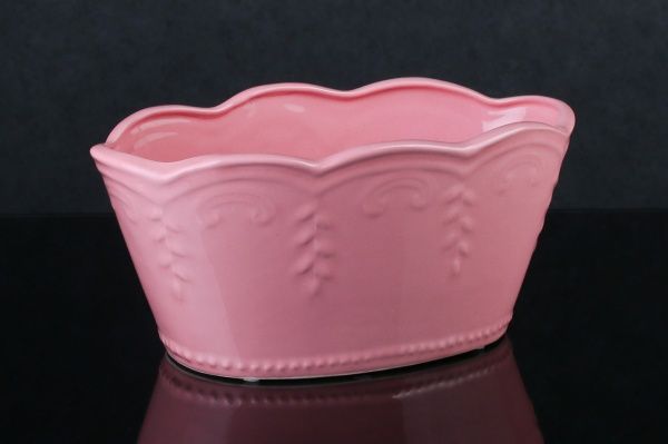 Ваза для фруктів Прованс 12х15х26,5 см рожева Eterna