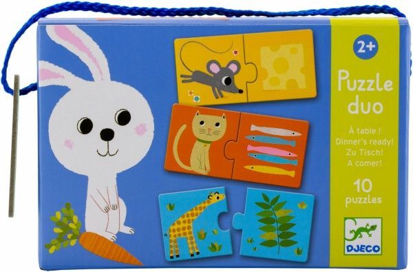 Гра настільна Djeco Хто що їсть DJ08166