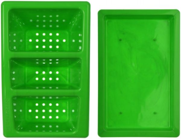 Сушарка для столових приладь Китченмікс, 22*14*11,5 см з піддоном