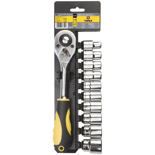 Набір головок Topex   11 шт. 38D652