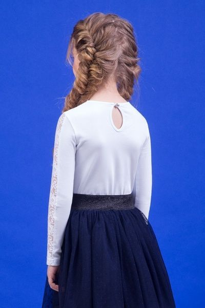 Блуза Zironka 26-9065-1 р.140 белый 