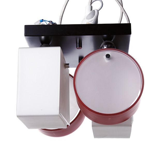 Люстра Altalusse INL-9252C-04 белый/красный