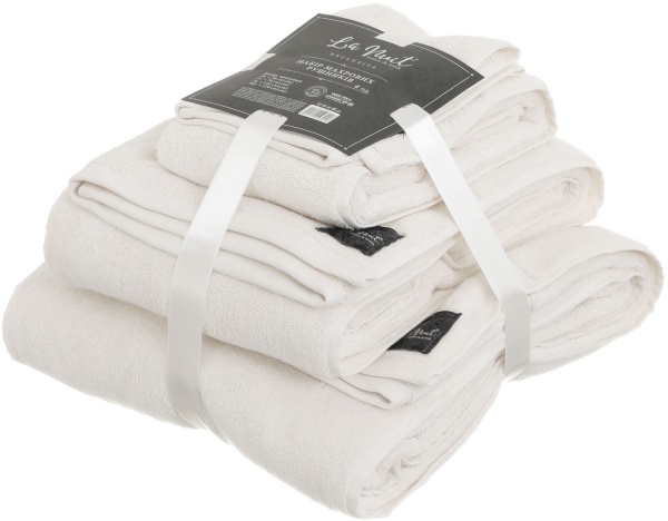 Набор полотенец Exclusive 4 шт кремовый La Nuit 