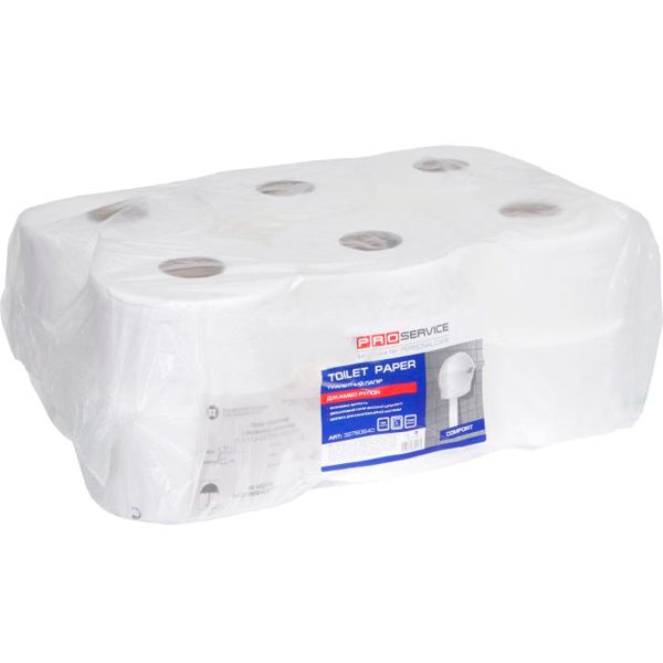 Туалетний папір PROservice Сomfort двошаровий 12 шт.