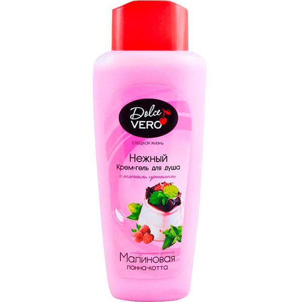 Крем-гель для душу Dolce Vero Малинова панакотта 330 мл