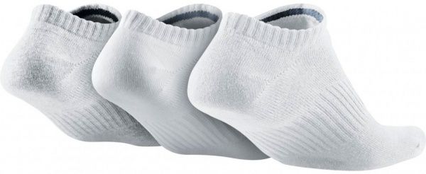 Шкарпетки Nike U NK PERF LTWT NS 3PR SX4705-101 Lightweight No Show білий р.M
