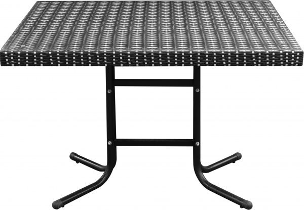 Стол 2615 80x110 см черно-белый 