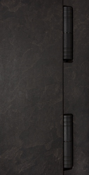 Двері вхідні Булат К-8 (квадро) 539/237 mamba morion / рустик авиньйон блан 2050x850 мм праві