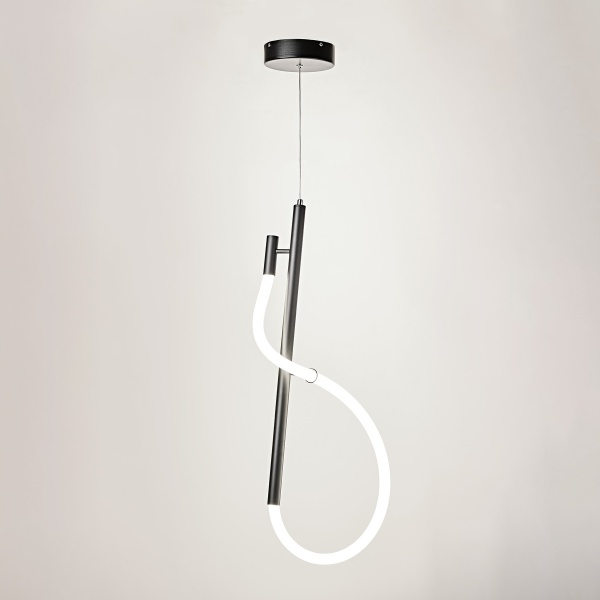 Світильник світлодіодний Berger 1x22 Вт чорний 7007-PL-22 Black 