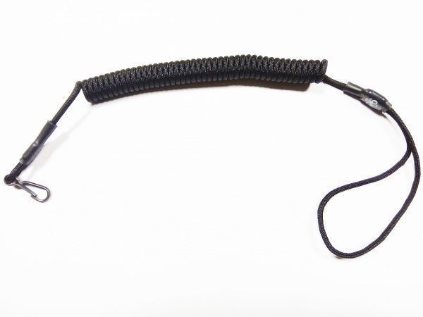 Шнур Standard для аксесуарів + карабін 14 мм чорний