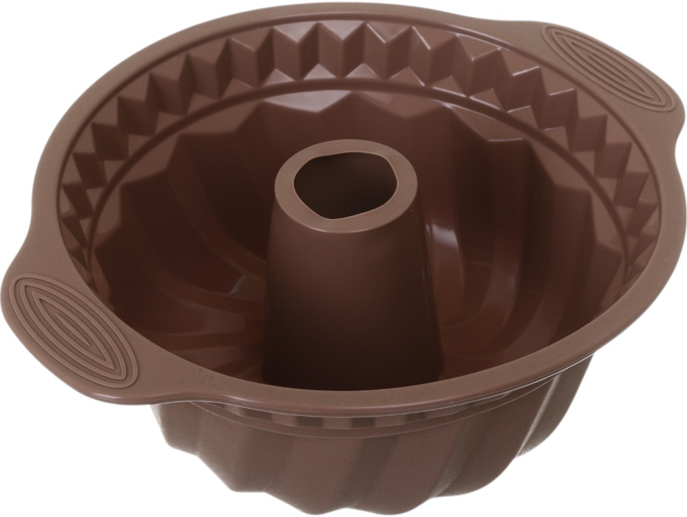 Форма для кексов Smart Kitchen by Flamberg с втулкой Peach&Brown series 28х24х10 см персиковый