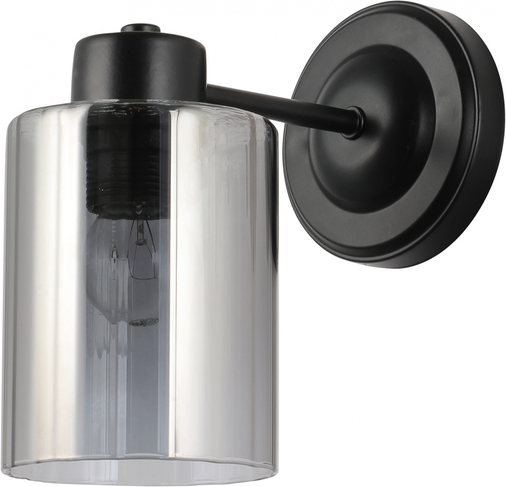 Світильник настінний Sensio Lilit 1x40 Вт E27 чорний ALG-07338/1W