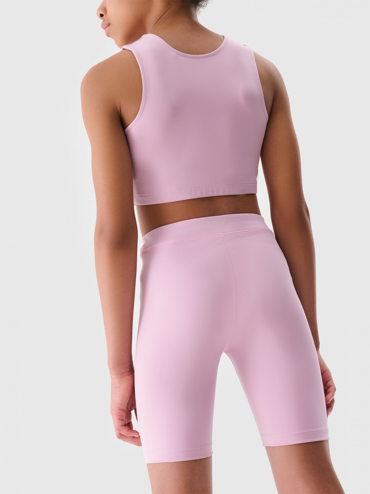 Велосипедки 4F SHORT TIGHTS FNK F041 4FJWSS25TFSTF041-56S р.128 рожевий