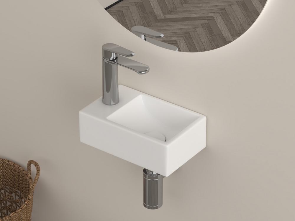 Умывальник Water House Compact Space Optima 30х18,5х95 см L