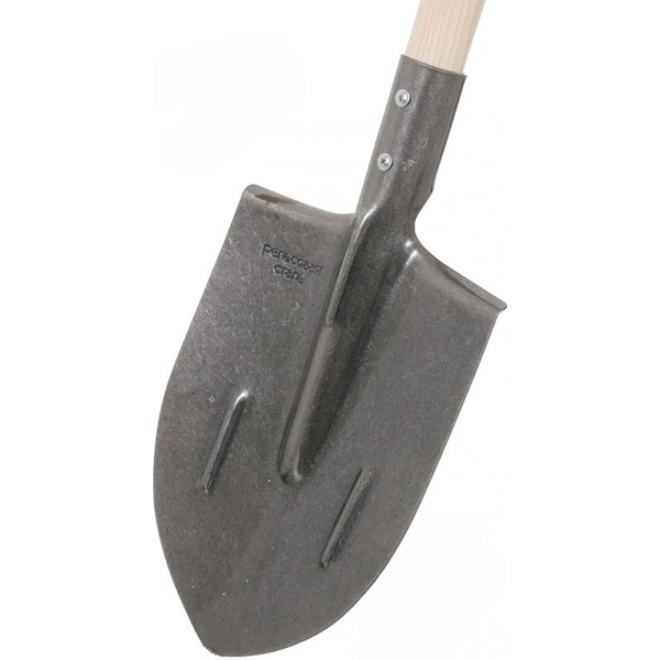 Лопата штыковая с рельсового стали Лев